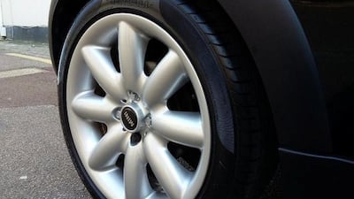 She was photographed by paparazzi several times while driving the car. Anthony Jones Images / Auto Trader