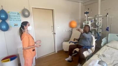 Pele said he is feeling better after his stay in hospital. Instagram @PELE / Reuters