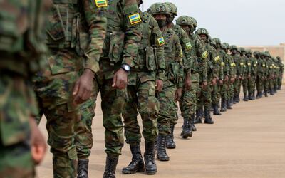 Rwandan military troops depart for Mozambique to help the country combat an escalating Islamic State-linked insurgency. Reuters