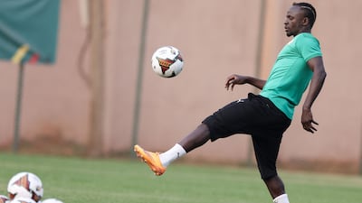 Senegal's forward Sadio Mane controls the ball. AFP