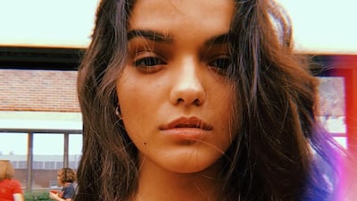 The 17-year-old Colombian-American actress is cast as Maria in Steven Spielberg's remake of 'West Side Story'. Instagram / Rachel Zegler