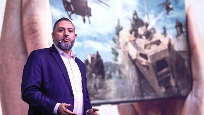 Tarek Sabbagh, Head of Mobile Division and IT, Samsung Gulf Electronics at the launch of the Note 10.