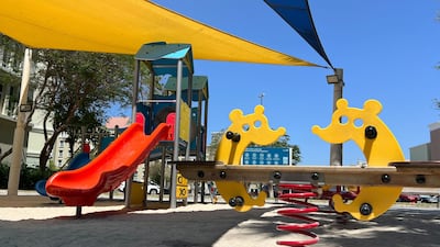 The children's play area