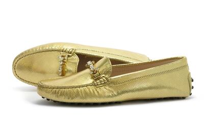 Tod’s Limited Editon Gommino Women’s shoes. Courtesy Tod’s