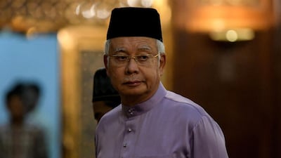 Malaysia's former prime minister Najib Razak is being investigated for alleged corruption in connection to the 1MDB government fund but may also face scrutiny over a submarine deal signed while he was defence minister in 2002. Mohd Rasfan / AFP
