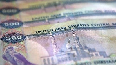 Gloomy economic data suggests the UAE economy may be at risk from a global growth slowdown. Pawan Singh / The National