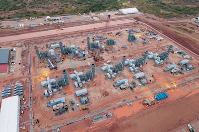 Construction at the Stargate AI data center in Abilene, Texas. Getty Images