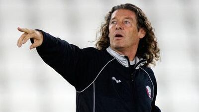 Bruno Metsu during his time as Qatar manager - he now faces the challenge of replacing Diego Maradona at Al Wasl