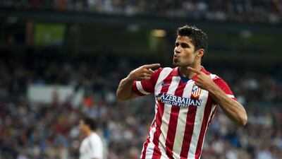 Atletico Madrid’s Diego Costa has got Spanish residency and may play for them in Brazil. Dani Pozo / AFP