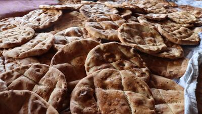 The Bakery close to the school is busy making the 250 pieces of Bread + to dispatch to the local school children. Afghanistan, Nangarhar 19 April 2022