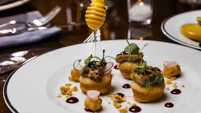 Foie Gras doughnut. Courtesy Firebird Diner