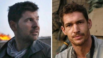The journalists Tim Hetherington, right, and Chris Hondros were following rebels into heavy fighting in Misurata. Reuters
