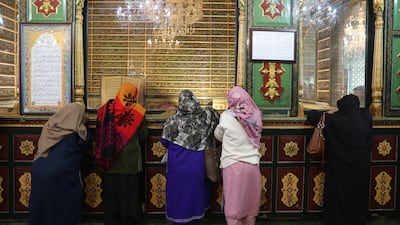 Kashmiri Muslim women pray on the first day Ramadan in Srinagar, India. EPA