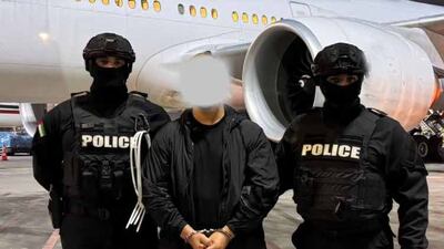 In July, Dubai Police arrested and extradited two French nationals facing fraud and drug trafficking charges. Photo: Dubai Police