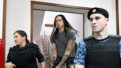 Griner, a two-time Olympic gold medallist and WNBA champion, was detained at Moscow airport in February on charges of carrying in her luggage vape cartridges with cannabis oil. AFP