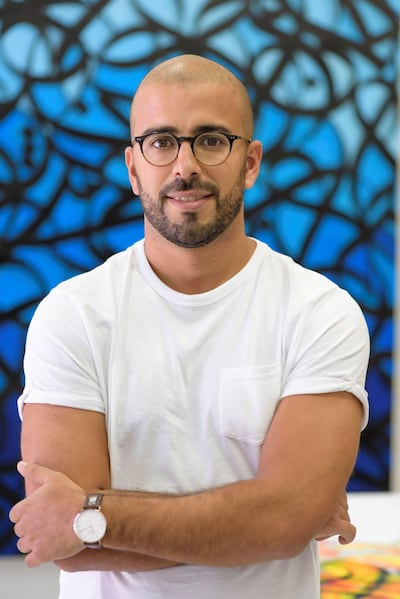 French-Tunisian street artist eL Seed will team up with Emirati artist Diaa Allam for an interactive piece of performance art. Courtesy Admaf