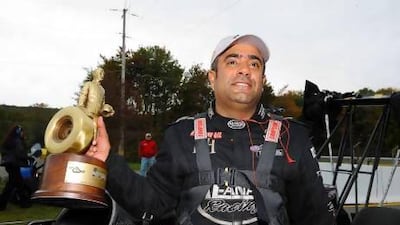 Emirati driver Khalid Al Balooshi, who won his first race in the Top Fuel class of the NHRA Full Throttle Drag Racing in October 2012, is confident the Al-Anabi team will contend for more race titles this season.
