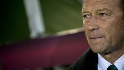 Gabriel Calderon has spent a large part of 10 years in the Gulf region, but he would still like some patience from the Al Wasl management. Jorge Guerrero / AFP