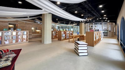 The Abu Dhabi Children’s Library is spread over three floors, with the 5,250 square metre facility divided into several age-appropriate, social spaces. Courtesy Department of Culture and Tourism – Abu Dhabi