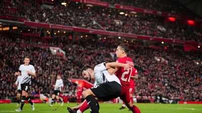 Eiran Cashin - 7. The 21-year-old was strong at the heart of the defence. Some of his tackling was close to the edge but it was effective. AP Photo