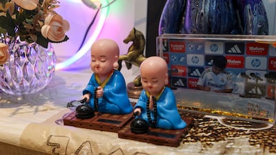 The family have made the space their own