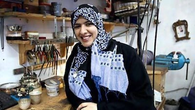 Azza Al Qubaisi says it has become easier for aspiring business owners to get started today compared with the time she was starting her own venture. Stephen Lock / The National