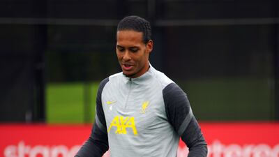 Liverpool's Virgil van Dijk. PA