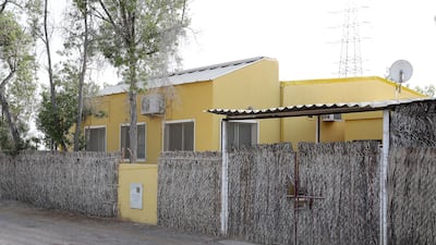 The main entrance of Ms Wright's house.