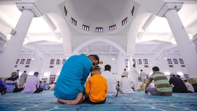 Fifteen mosques will be built in Abu Dhabi by the end of the year. Victor Besa / The National