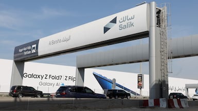 Salik recorded a sharp drop in journeys through the road toll network in the first three months of this year owing to the Iran war. Chris Whiteoak / The National
