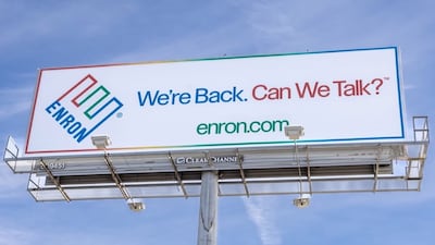Infamous former energy giant Enron is back and its mission is more important than ever, chief executive Connor Gaydos has said. Photo: Enron