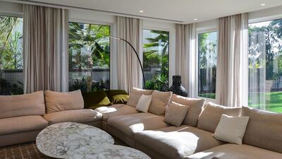 The property has smart lighting, media and curtains. Courtesy Ocean View Real Estate