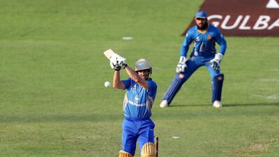 Sharjah, United Arab Emirates - October 17, 2018: Ryan ten Doeschate of the Balkh Legends bats during the game between Balkh Legends and Nangarhar Leopards in the Afghanistan Premier League. Wednesday, October 17th, 2018 at Sharjah Cricket Stadium, Sharjah. Chris Whiteoak / The National