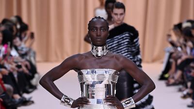 The Jean Paul Gaultier haute couture autumn/winter 2022-2023 show as part of Paris Fashion Week.