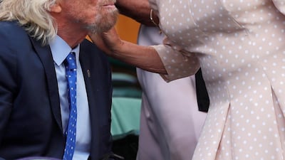 Camilla, the Duchess of Cornwall greets Richard Branson Reuters