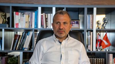 Bassil has been the leader of The Free Patriotic Movement since 2015. Matt Kynaston / The National