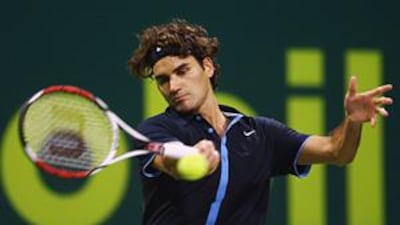 Roger Federer was a frustrated man following his semi-final loss to Andy Murray in Doha on Friday night.