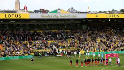 16. Norwich City, Carrow Road. Capacity 27,359. Getty