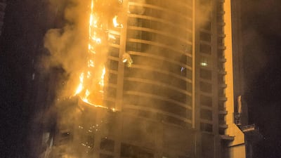The Dubai Media Office also confirmed that Dubai authorities were working on providing shelter at the Princess Tower for those affected by the Torch Tower fire.
