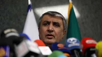 The head of Iran's Atomic Energy Organisation, Mohammad Eslami. Wana via Reuters