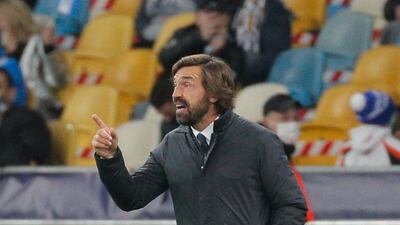 Juve manager Andrea Pirlo. EPA