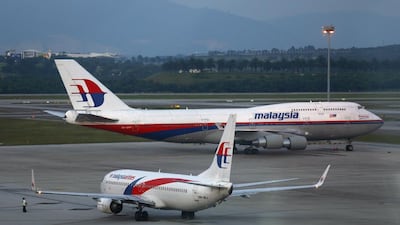 Malaysia Airlines aircraft at Kuala Lumpur International Airport. The carrier is planning new routes to China. Samsul Said / Reuters