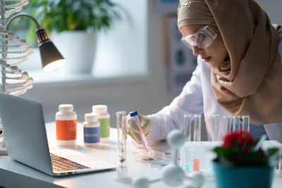 'Do not ask an institution how many women it employs. Ask how many of its research directions were chosen by one,' writes Najwa Aaraj. Getty Images