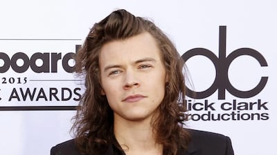 Harry Styles of the musical group One Direction. Eric Jamison / Invision / AP, File