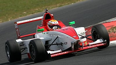 After driving in the BMW this year, Edward Jones is aiming to move up to Formula Renault.