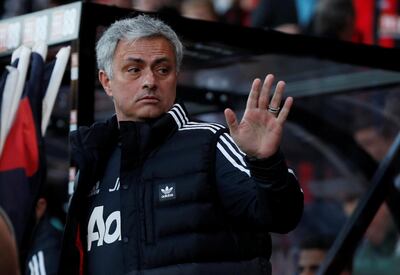 Manchester United manager Jose Mourinho will look to keep things tight against Tottenham Hotspur. John Sibley / Action Images via Reuters