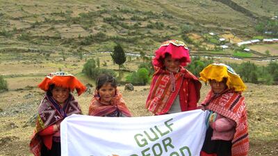 The Gulf for Good project has helped transform the lives of children in more than 27 countries since its inception. Photo: Gulf for Good
