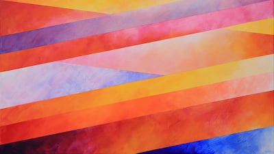 Kamal Boullata's 'Angelus I-1' (2016)