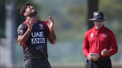 The UAE cricket team came agonisingly close to booking their place at the Asia Cup but came up just short against Hong Kong. Courtesy ACC