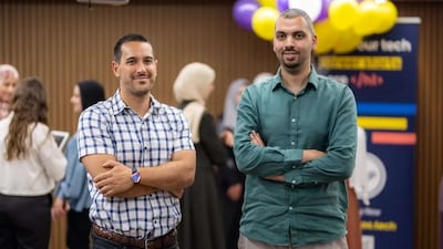 Christian Vezjak and Jafar Shunnar, co-founders of career accelerator Talent Acceleration Platform. Photo: TAP